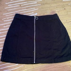 zip up skirt